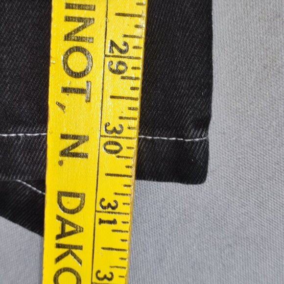 Ardene 90' Cargo Pants High Rise Women's Junior Size 05 black wide leg - Picture 9 of 11